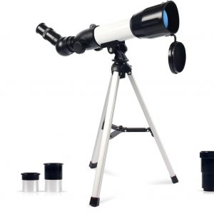 Upchase Astronomical Telescope,360/50mm Refractor Telescope for Kids