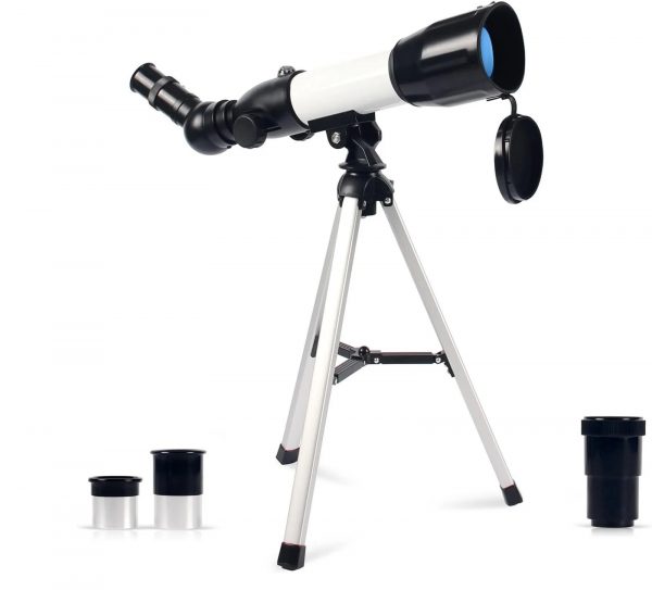 Upchase Astronomical Telescope,360/50mm Refractor Telescope for Kids